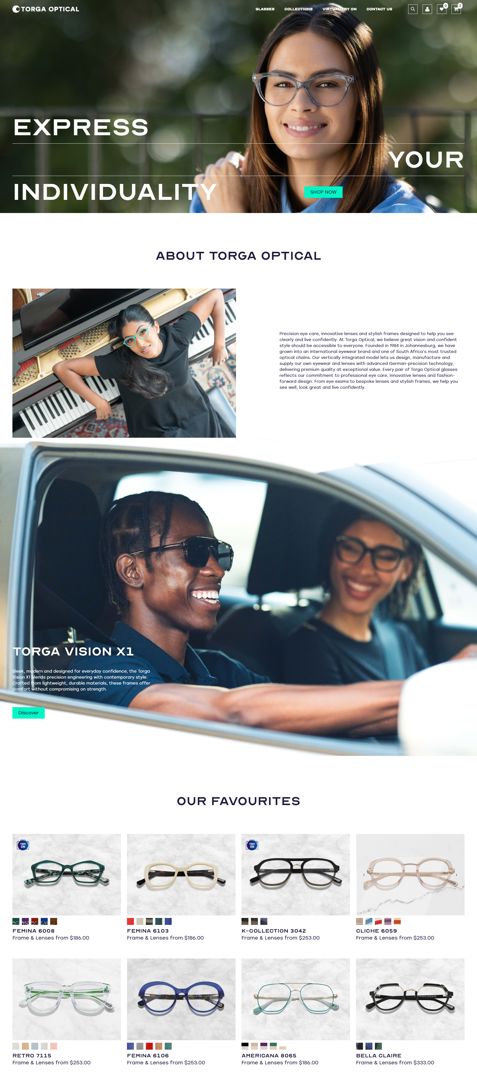 Case study torgaoptical.com Image 0